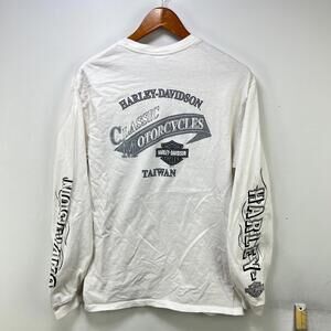 Harley-Davidson Taiwan Republic of China LS Shirt L